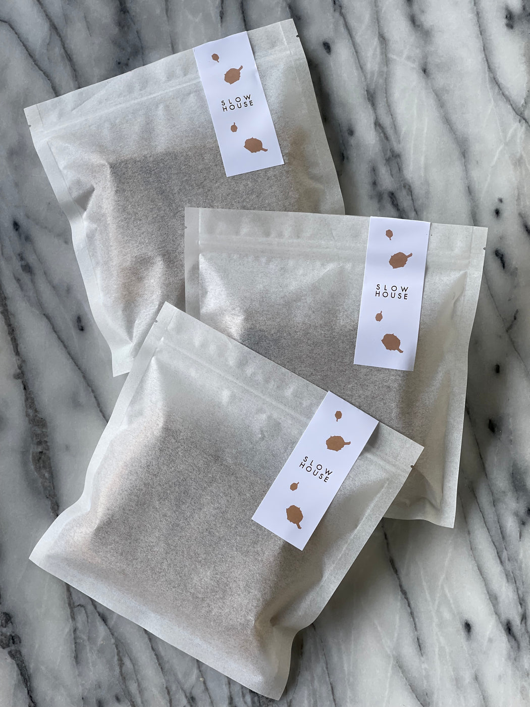 Trio of Small Organic Brownies