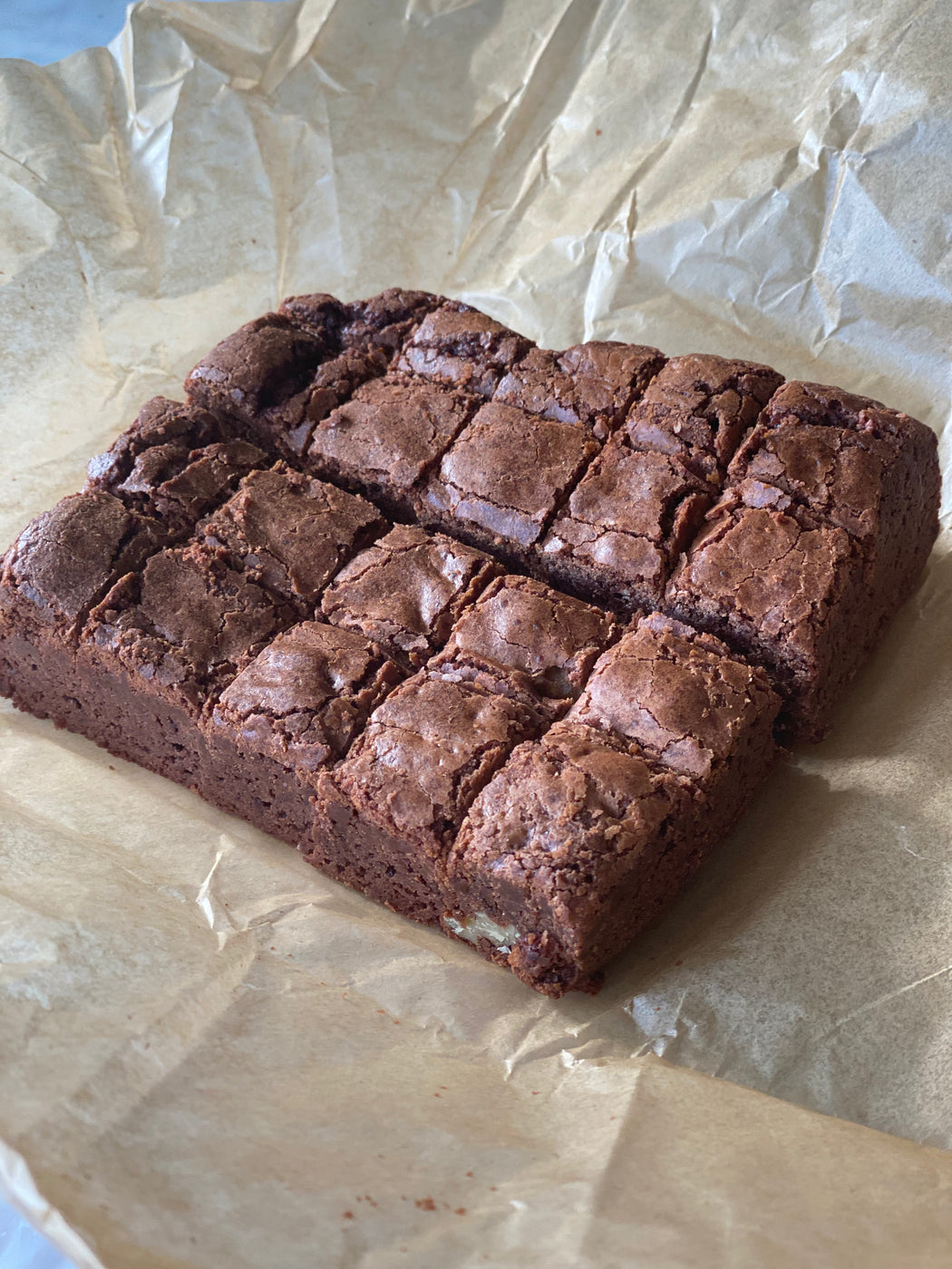 Duo of Small Organic Brownies