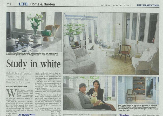 The Straits Times, Study of White