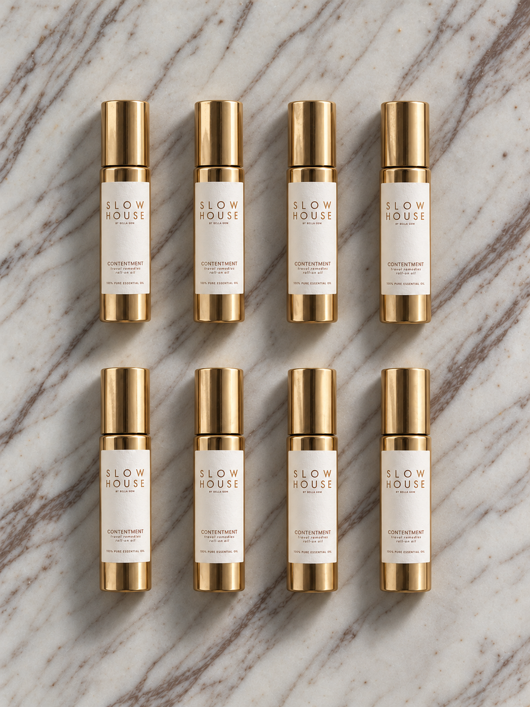 CONTENTMENT Travel Roll-on Remedy 5ml I Christmas Set of 8