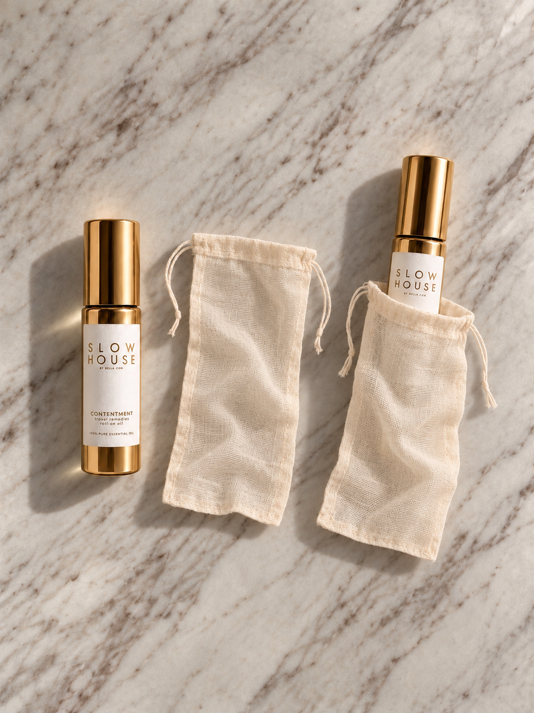 CONTENTMENT Travel Roll-on Remedy 5ml I Christmas Set of 8