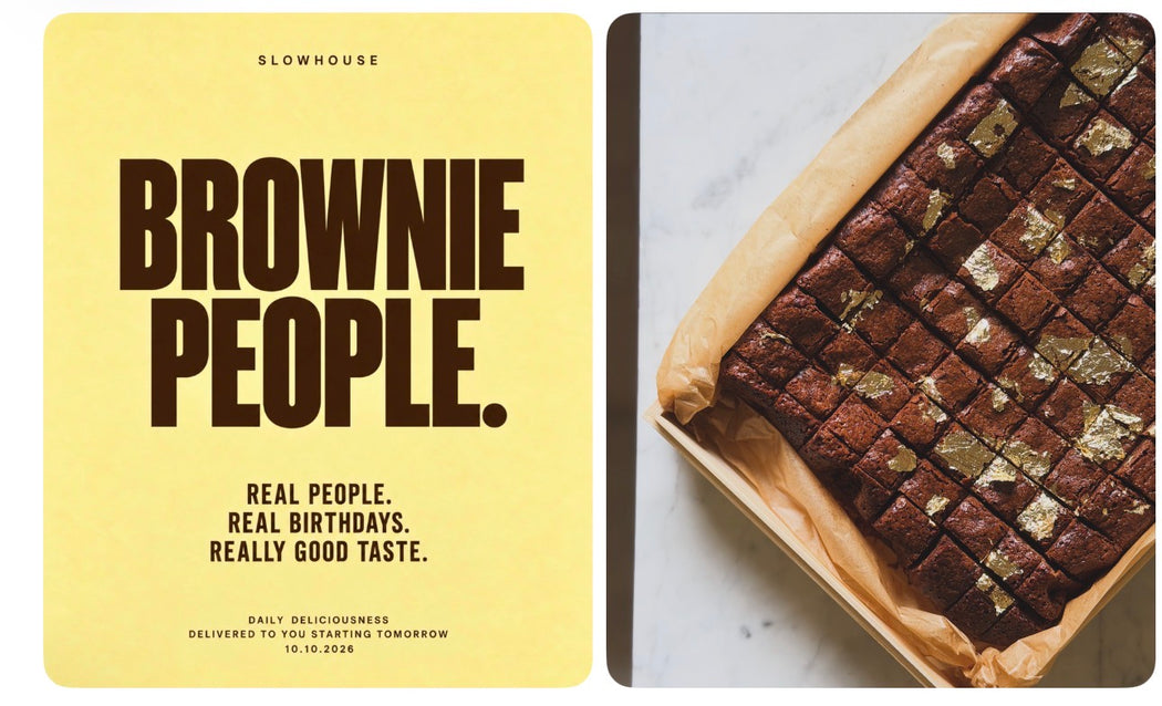 Organic Cacao Christmas & New Year Brownies